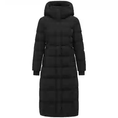 坦博尔 过膝蓄热加厚通勤羽绒服 女款