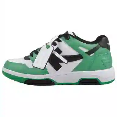 OFF-WHITE Low Top Sneakers Black Green
