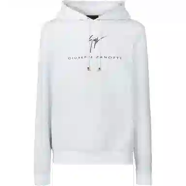 Giuseppe Zanotti GZ SS24 Hoodie Optical White
