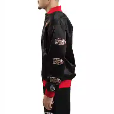 Mitchell & Ness Chicago Bulls Black Jacket