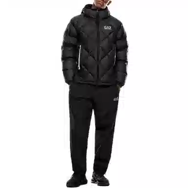 Emporio Armani EA7 Hooded Down Jacket