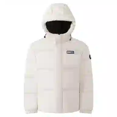 XINYINSU Retro Butterfly Letter Patch Down Jacket