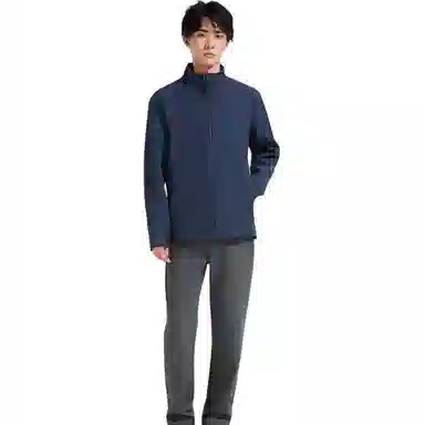 探路者  秋冬男士防风  软壳衣