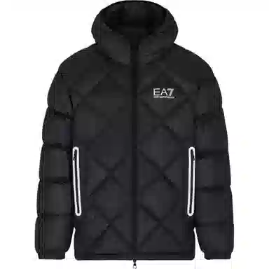 Emporio Armani EA7 Hooded Down Jacket