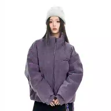 The Simpsons Waffle Texture Down Jacket