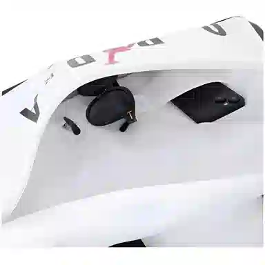 Jordan Simple Large Capacity Shoulder Travel Bag White