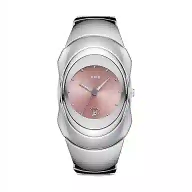 HNK Quartz Stainless Steel White Dial