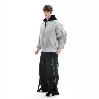 The Simpsons Reflective Metallic Flight Jacket