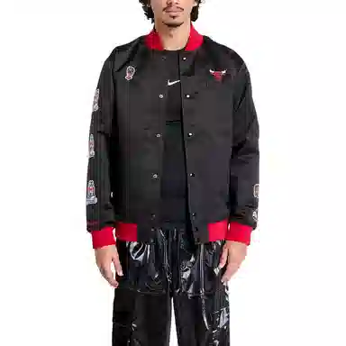 Mitchell & Ness Chicago Bulls Black Jacket