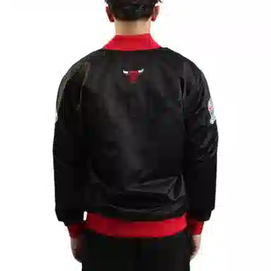 Mitchell & Ness Chicago Bulls Black Jacket