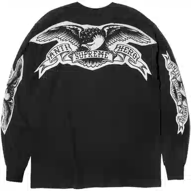 Supreme x Antihero FW25 WEEK12 Eagle LS Tee T