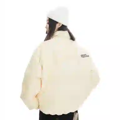 The Simpsons Waffle Texture Down Jacket