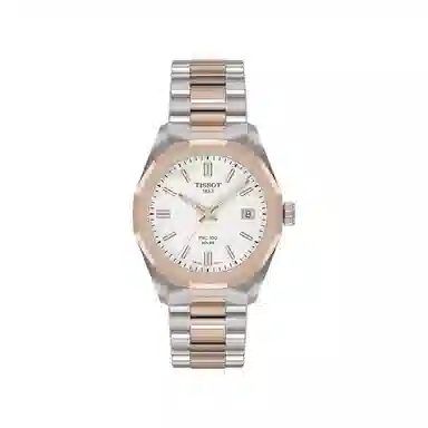 Tissot PRC 100 Quartz 34mm Gold Dial