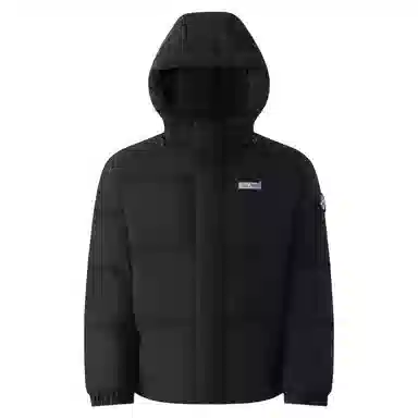 XINYINSU Retro Butterfly Letter Patch Down Jacket