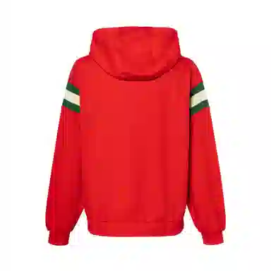 Gucci Striped Hoodie Red