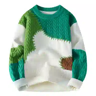 WilliamPOLO Crewneck Knit Sweater