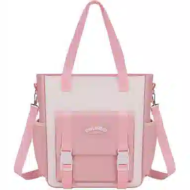 芭菲尼 多功能拼色简约休闲 牛津布 手提单肩斜挎包 儿童款 多色