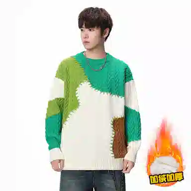 WilliamPOLO Crewneck Knit Sweater