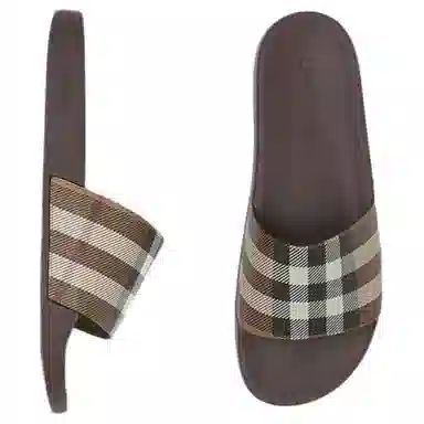 Burberry Slides Brown