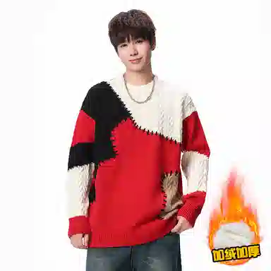 WilliamPOLO Crewneck Knit Sweater