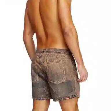 DIESEL Swim Shorts Brown
