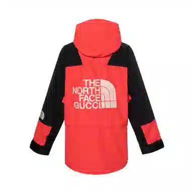 Gucci x The North Face SS22 Red Hoodie Jacket