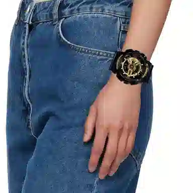 Casio G-Shock & Baby-G BA-110PI-4APR+GA-110GB-1APR