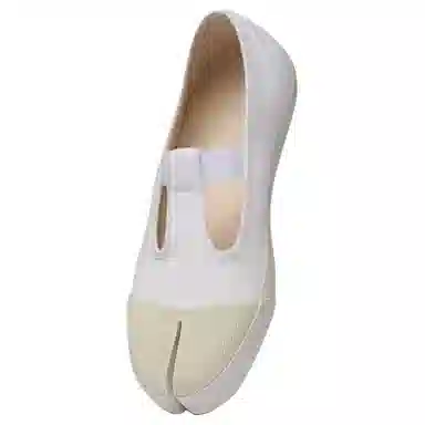 Maison Margiela Tabi Canvas Low White