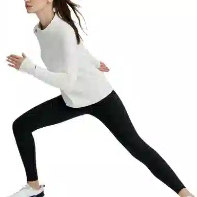 DESCENTE WOMENS RUNNING logo BK-BLACK