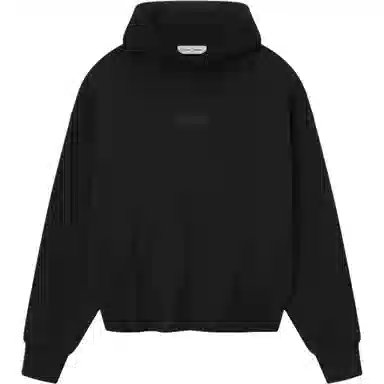 Fear of God Essentials Classic Fit Hoodie Jet Black