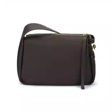 Tory Burch Romy Small Shoulder Bag Dark Brown