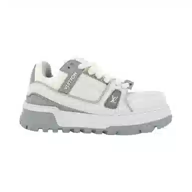 Louis Vuitton Trainer Maxi White Grey