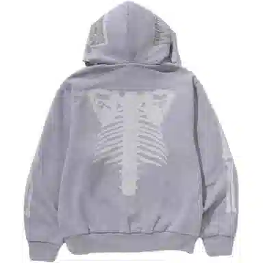 A Bathing Ape Shark Skeleton Hoodie FW25