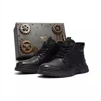 SEPTWOLVES Classic Martin Boots Black