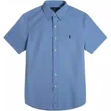 Polo Ralph Lauren SS24 Pony Logo Shirt Blue