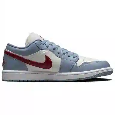 Jordan Air Jordan 1 Low Blue Grey Dune Red
