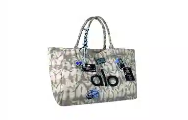 alo yoga Denim Star Tote Bag