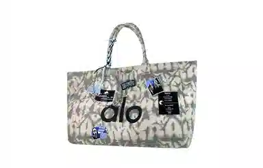 alo yoga Denim Star Tote Bag