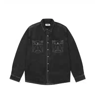 PALACE FW25 DENIM WESTERN OVERSHIRT