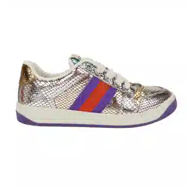 Gucci Screener Silver Purple