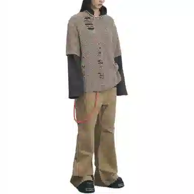 GOOD BAI 916 Series Black Sweater