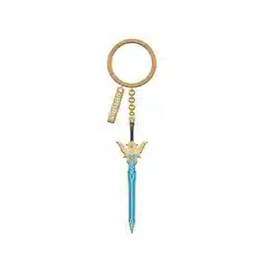 原神 神铸赋形系列 波乱月白经津 苍古自由之誓 辰砂之纺锤 冬极白星 贯虹之槊 和璞鸢 护摩之杖 狼的末路武器金属  谷圈挂件