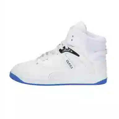 Gucci Basket High Top Blue White