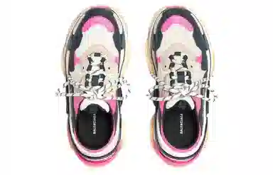 Balenciaga Triple S White Black Pink