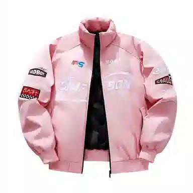 The Simpsons Logo Embroidered Racing Jacket