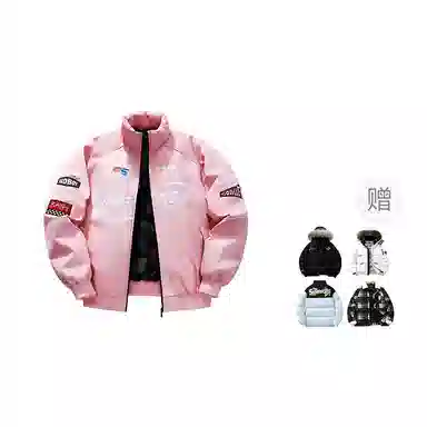 The Simpsons Logo Embroidered Racing Jacket