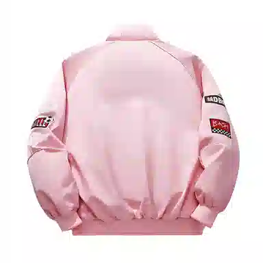 The Simpsons Logo Embroidered Racing Jacket