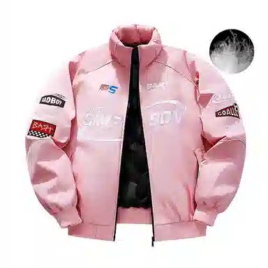 The Simpsons Logo Embroidered Racing Jacket