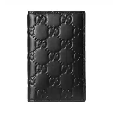 Gucci GG Embossed Leather Wallet Black