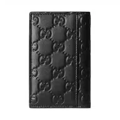 Gucci GG Embossed Leather Wallet Black